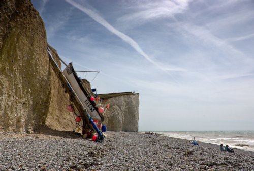 Boat at Birling Gap