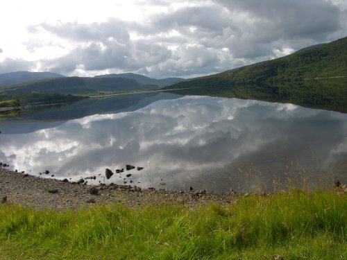 Loch Assynt near Ardvrech Castle