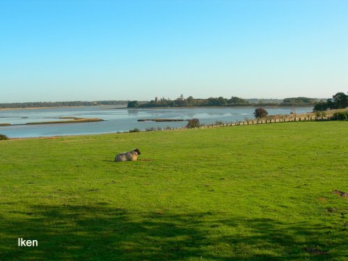 A view of Iken and the River Alde