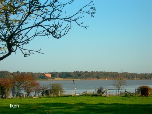 Taken from the rear of Iken Church