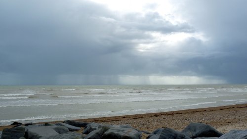 A stormy day at Shoreham