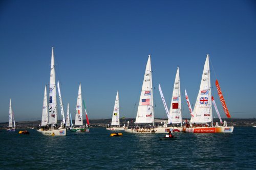 Start of the Clipper Round the World Race - Aug 2009