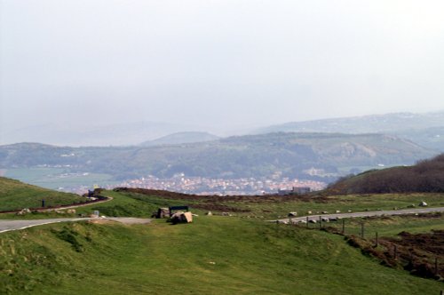 View over Llandudno town.