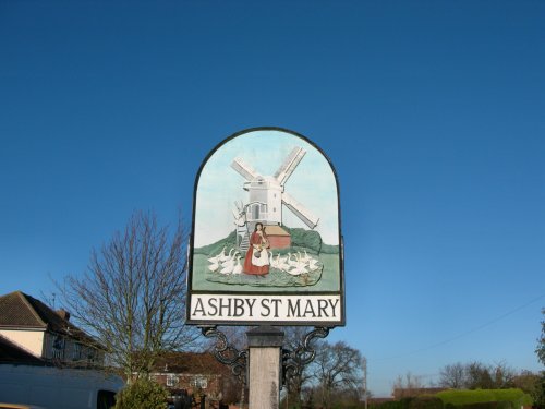 Village sign