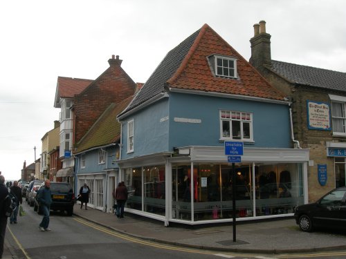 Old buildings in the Market Place