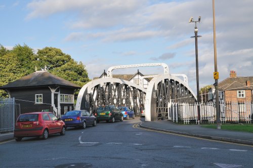 Swing Bridge on the A533 at Northwich - August 2009