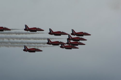 Red Arrows at Whitby