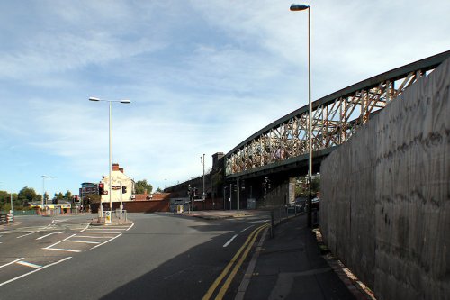 Bowstring bridge, Leicester built 1879