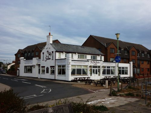 The Jolly Sailors Pub and Restaurant on the cliffs.