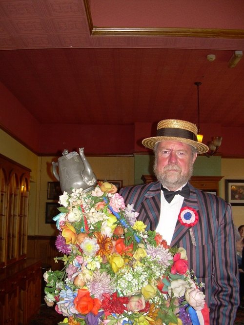 Abram morris dancer at The Queens pub