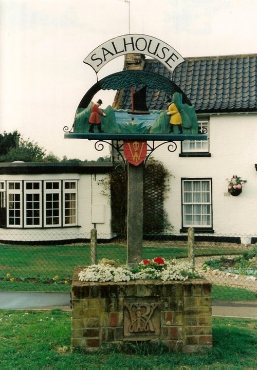 Village sign