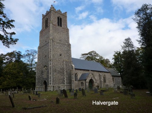 Halvergate Church.