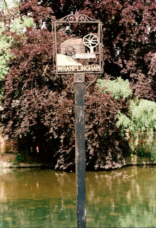 Village sign