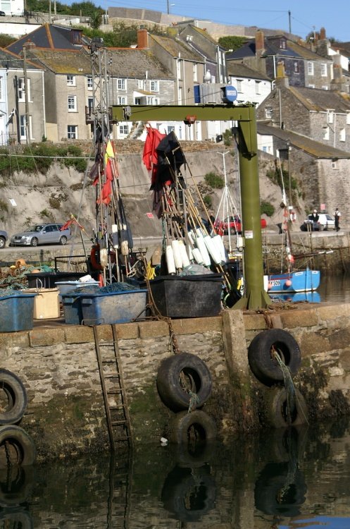 Mevagissey harbour.