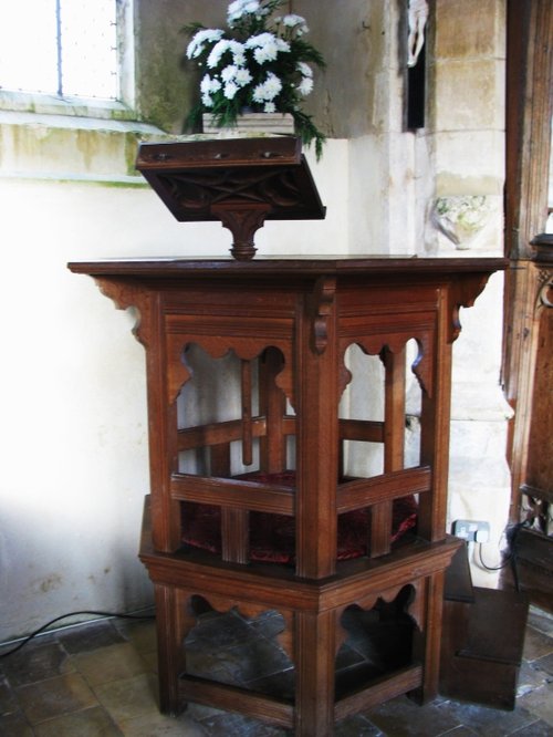 Mautby Church Pulpit