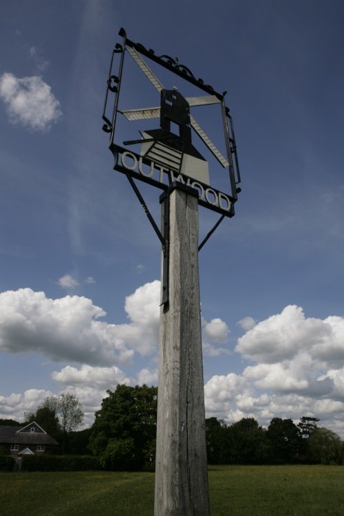 Village sign