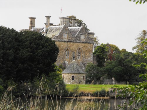 First glimpse of Beaulieu Palace House