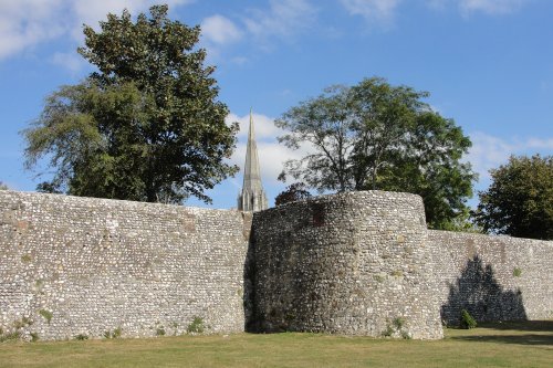 Chichester town wall