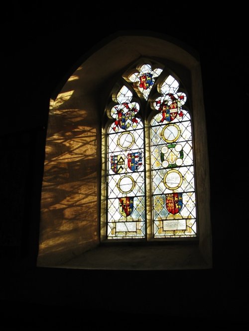 Stained glass window