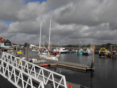 Angry sky at Lymington