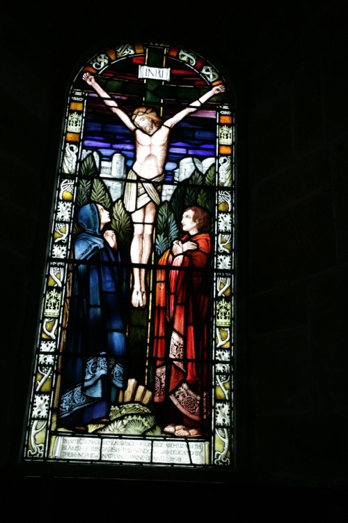 Stained glass window