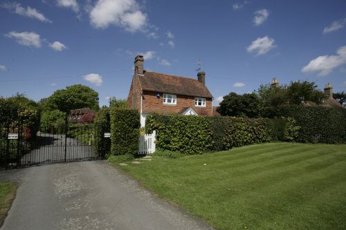 Village house on the green