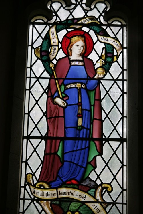 Stained glass window