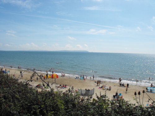 The beach at Christchurch