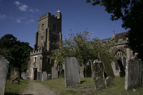 Church in the town