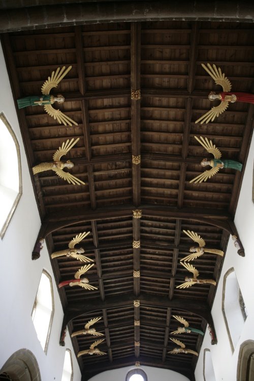 St Kyneburgha Church roof