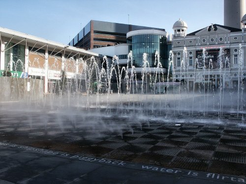 Fountain Liverpool city centre