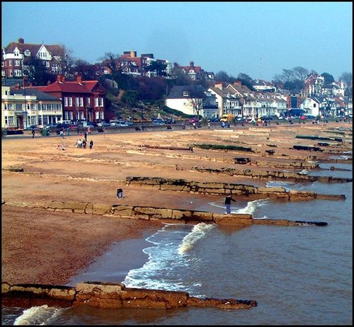 Felixstowe beach