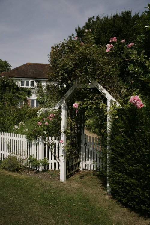 Village house on the green