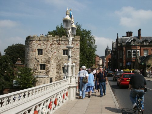 Summer day in York.