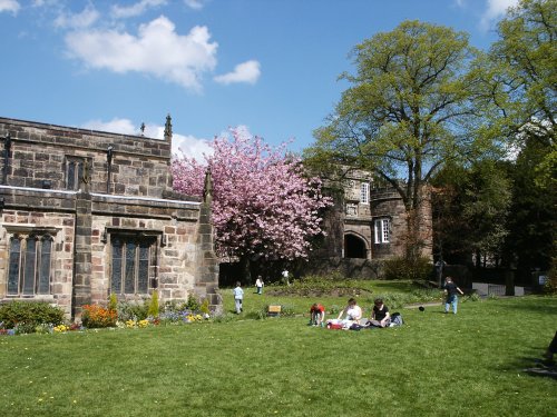 Holy Trinity Church and Skipton Castle.