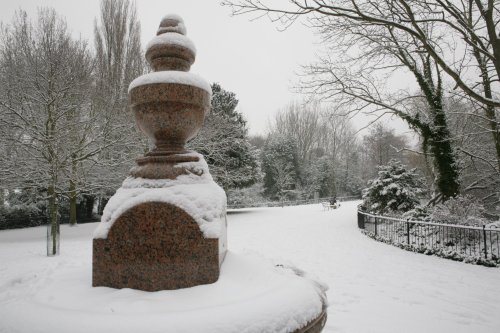 Frozen fountain