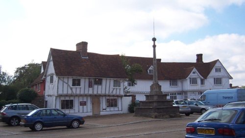 The town square