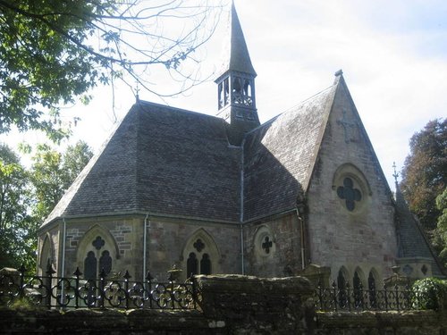 Church in Luss, Scotland