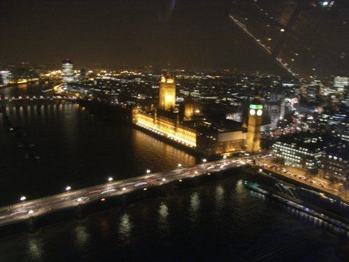 A view from the London Eye