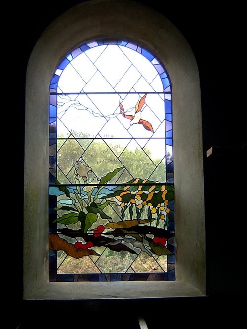 Stained Glass Window.