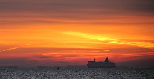 Sunrise on the Humber