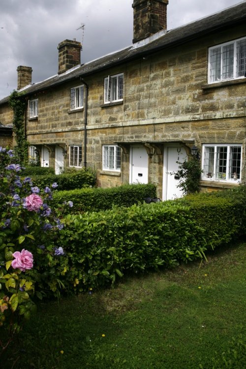 Row of cottages