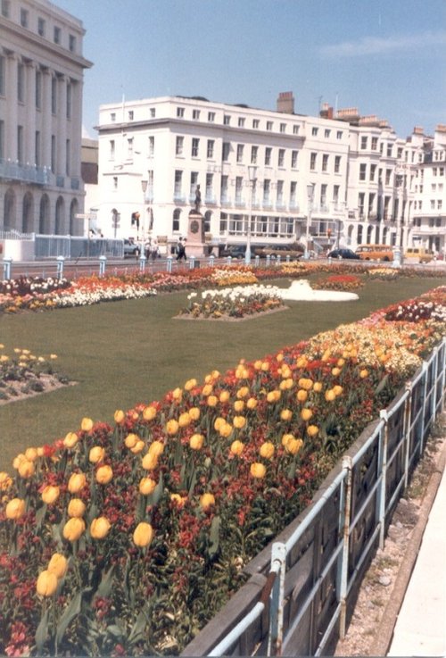 Spring gardens at Eastbourne