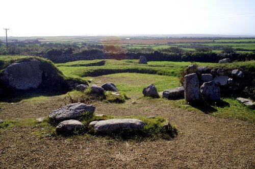 View from the village.