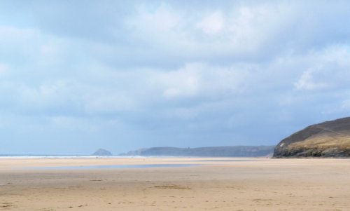 Perranporth in February