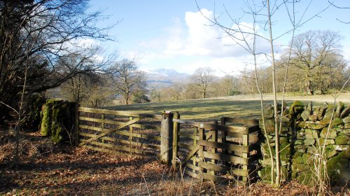 Over the Lake towards the Langdales