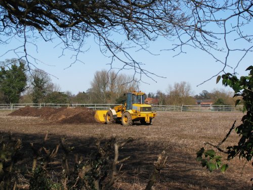 Farming next to the Church