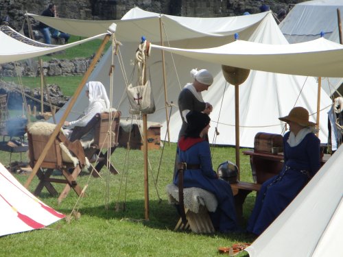 The Middle Ages coming to life at Rievaulx Abbey