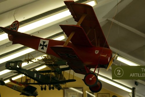 World War II German Triplane.