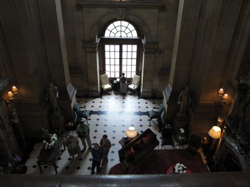 Castle Howard, looking down into the hall